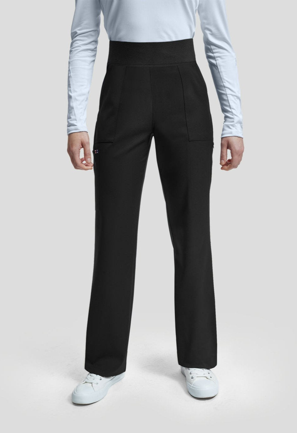 WB421 White Cross Vibe Wide Leg Pants (XS - 3XL) – Daily Scrubs