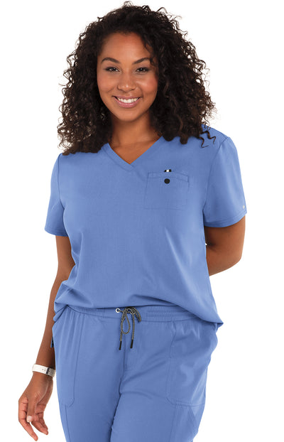 1010 Koi Next Gen Ready To Work Top - Women's Scrub Top (XXS - 5XL)