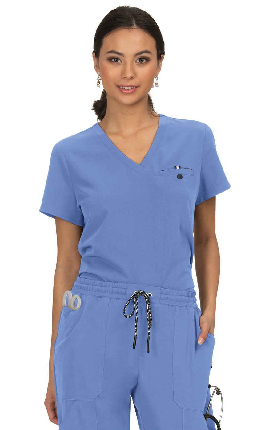 1010 Koi Next Gen Ready To Work Top - Women's Scrub Top (XXS - 5XL)