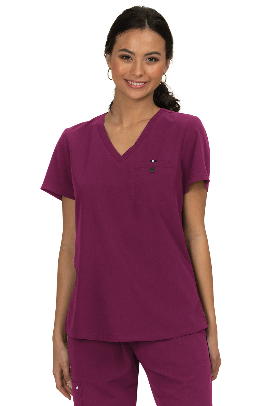 1010 Koi Next Gen Ready To Work Top - Women's Scrub Top (XXS - 5XL)