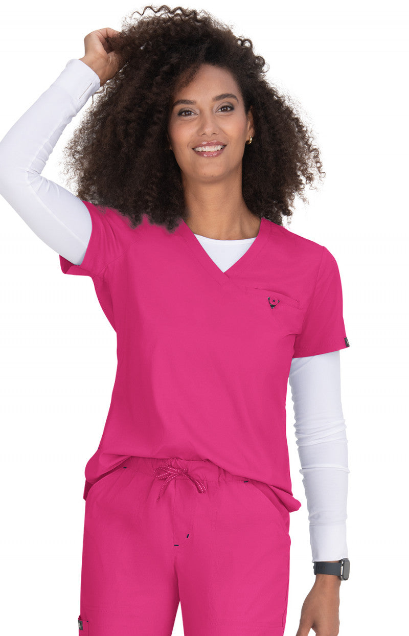 1011 Koi Basics Kade Top _ Women's Scrub Top (XXS - 3XL)