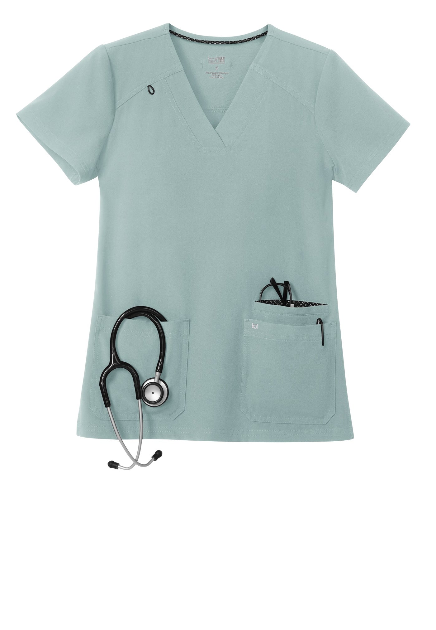 1019 Koi Next Gen Hustle & Heart Top - Women's Scrub Top (XXS - 5XL)