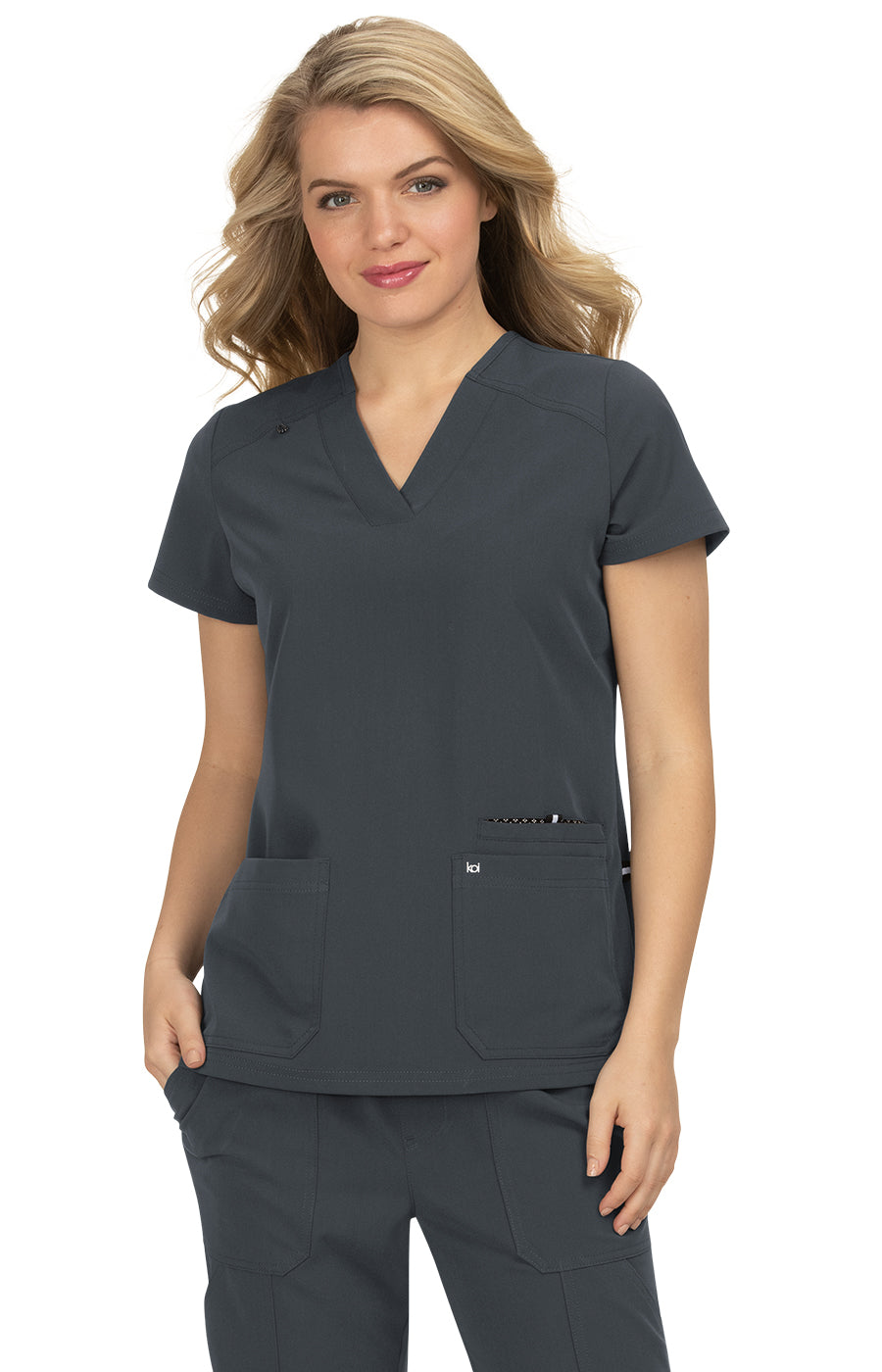 1019 Koi Next Gen Hustle & Heart Top - Women's Scrub Top (XXS - 5XL)