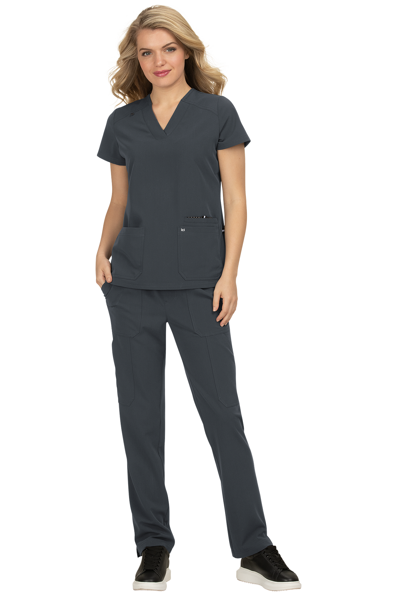 1019 Koi Next Gen Hustle & Heart Top - Women's Scrub Top (XXS - 5XL)