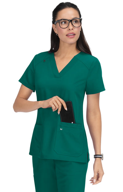 1019 Koi Next Gen Hustle & Heart Top - Women's Scrub Top (XXS - 5XL)