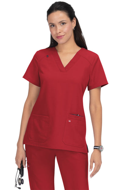 1019 Koi Next Gen Hustle & Heart Top - Women's Scrub Top (XXS - 5XL)