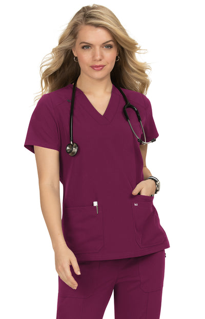 1019 Koi Next Gen Hustle & Heart Top - Women's Scrub Top (XXS - 5XL)