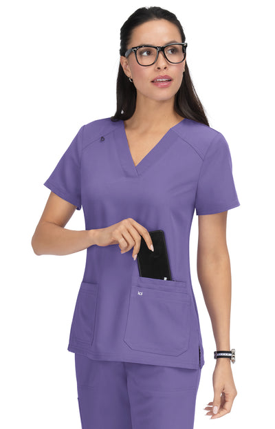 1019 Koi Next Gen Hustle & Heart Top - Women's Scrub Top (XXS - 5XL)