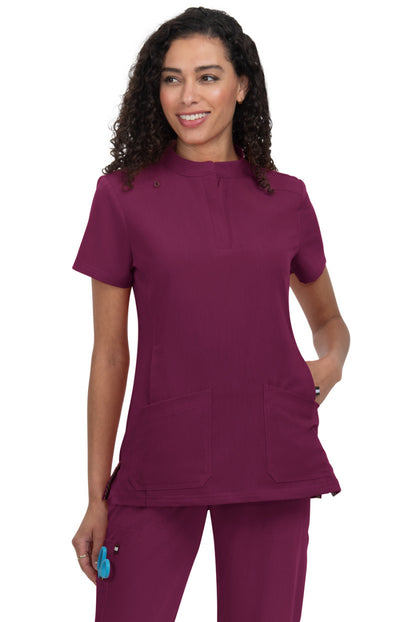 1081 Koi Next Gen Hustle & Heart Top - Women's Scrub Top (XXS - 3XL)