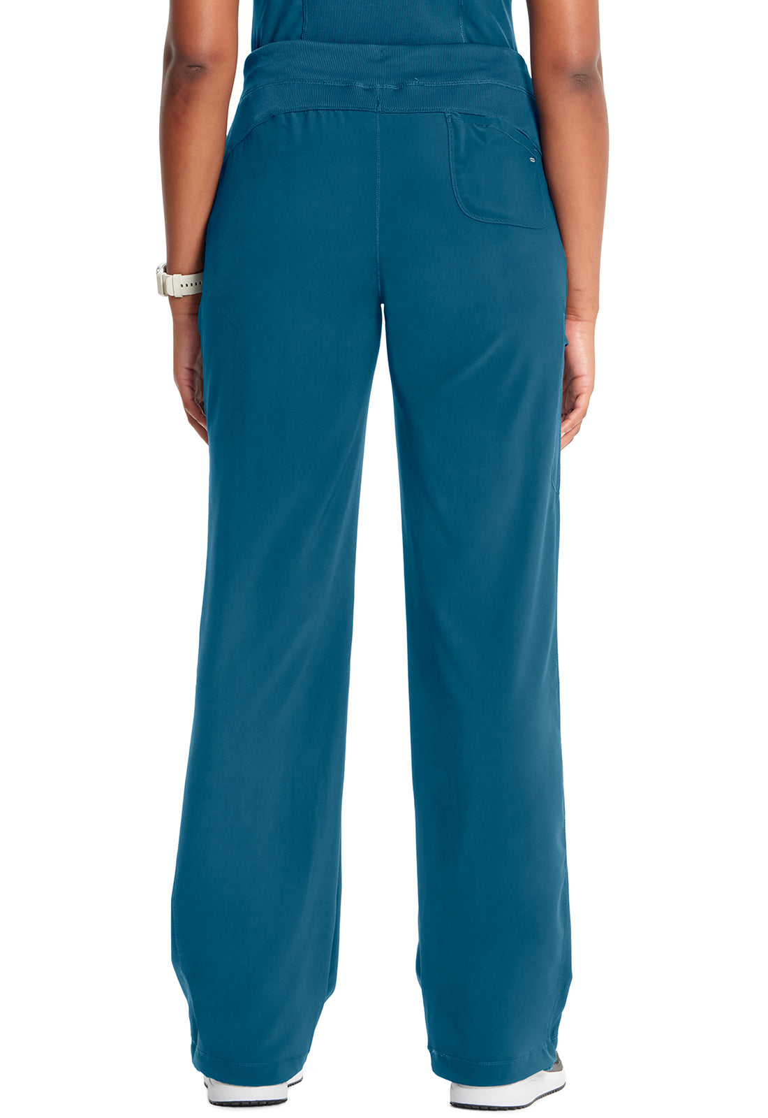 1123A Cherokee Infinity Low-Rise Straight Drawstring Pants Certainty Antimicrobial Stretch (XXS - 5XL)