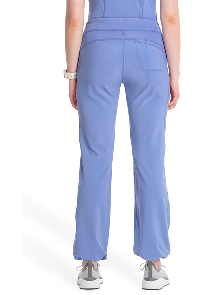 1123A Cherokee Infinity Low-Rise Straight Drawstring Pants Certainty Antimicrobial Stretch (XXS - 5XL)