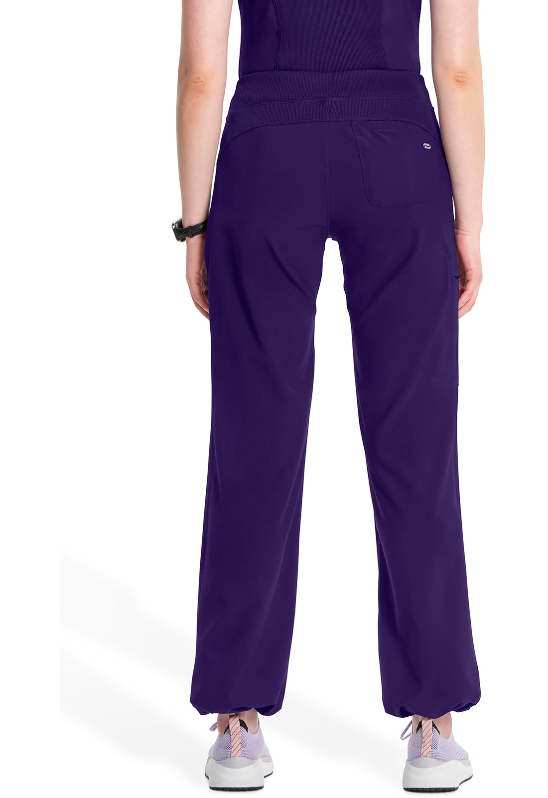 1123A Cherokee Infinity Low-Rise Straight Drawstring Pants Certainty Antimicrobial Stretch (XXS - 5XL)