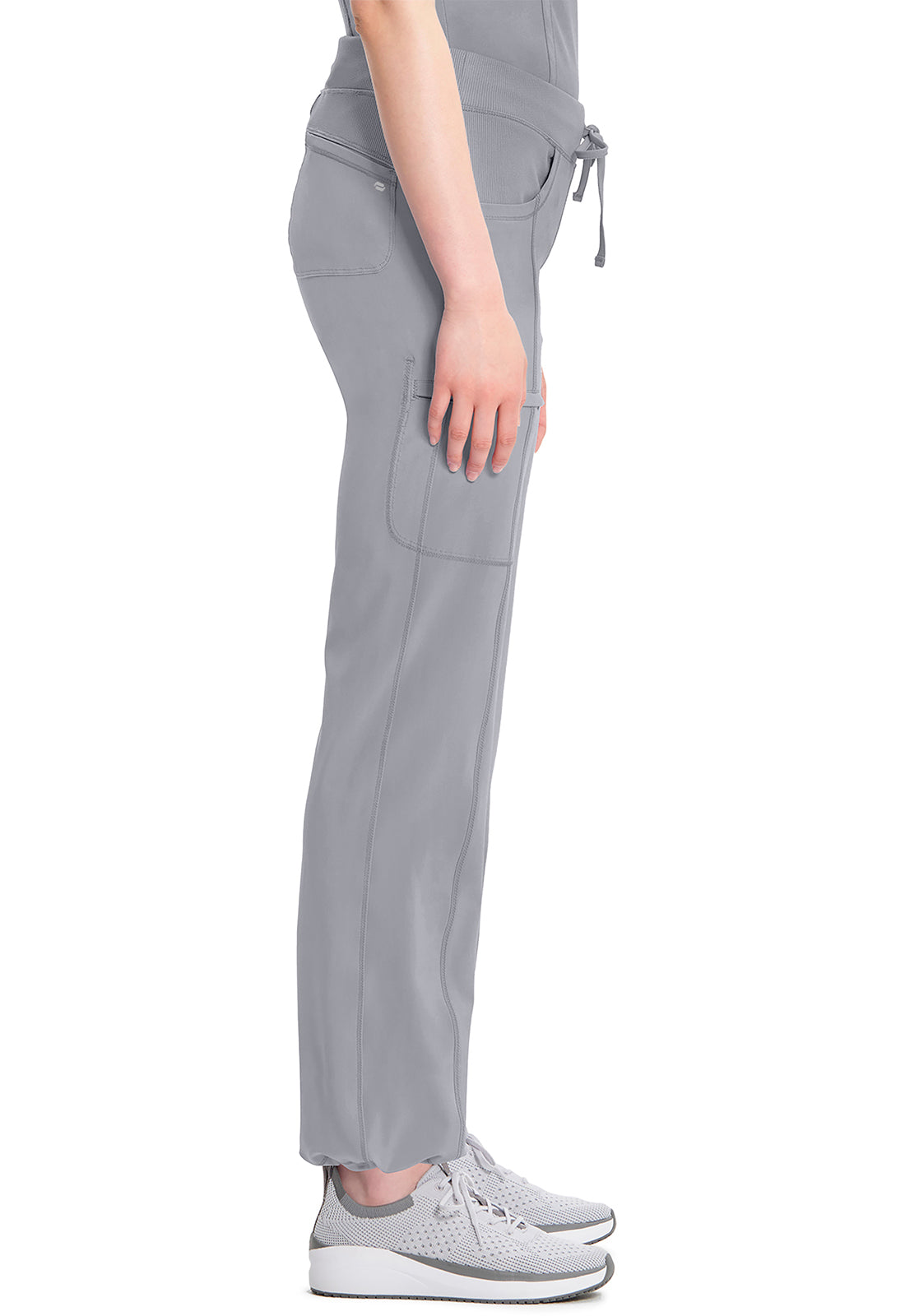 1123A Cherokee Infinity Low-Rise Straight Drawstring Pants Certainty Antimicrobial Stretch (XXS - 5XL)