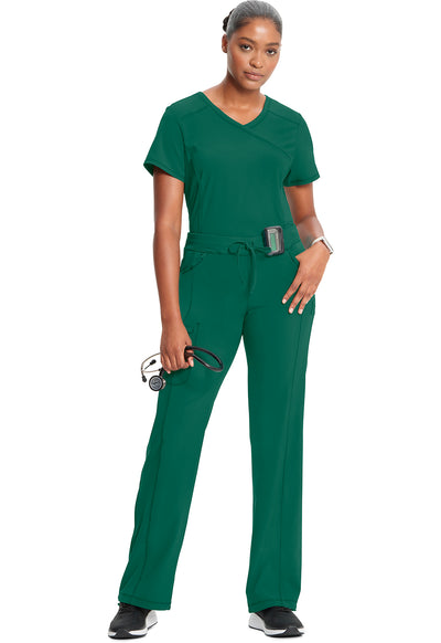 1123A Cherokee Infinity Low-Rise Straight Drawstring Pants Certainty Antimicrobial Stretch (XXS - 5XL)