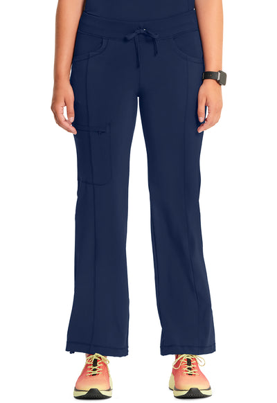 1123A Cherokee Infinity Low-Rise Straight Drawstring Pants Certainty Antimicrobial Stretch (XXS - 5XL)