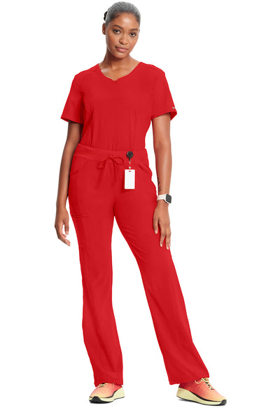 1123A Cherokee Infinity Low-Rise Straight Drawstring Pants Certainty Antimicrobial Stretch (XXS - 5XL)