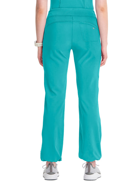 1123A Cherokee Infinity Low-Rise Straight Drawstring Pants Certainty Antimicrobial Stretch (XXS - 5XL)