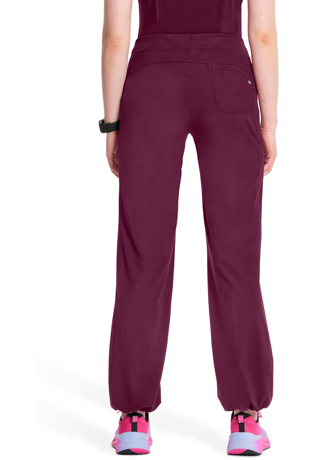 1123A Cherokee Infinity Low-Rise Straight Drawstring Pants Certainty Antimicrobial Stretch (XXS - 5XL)