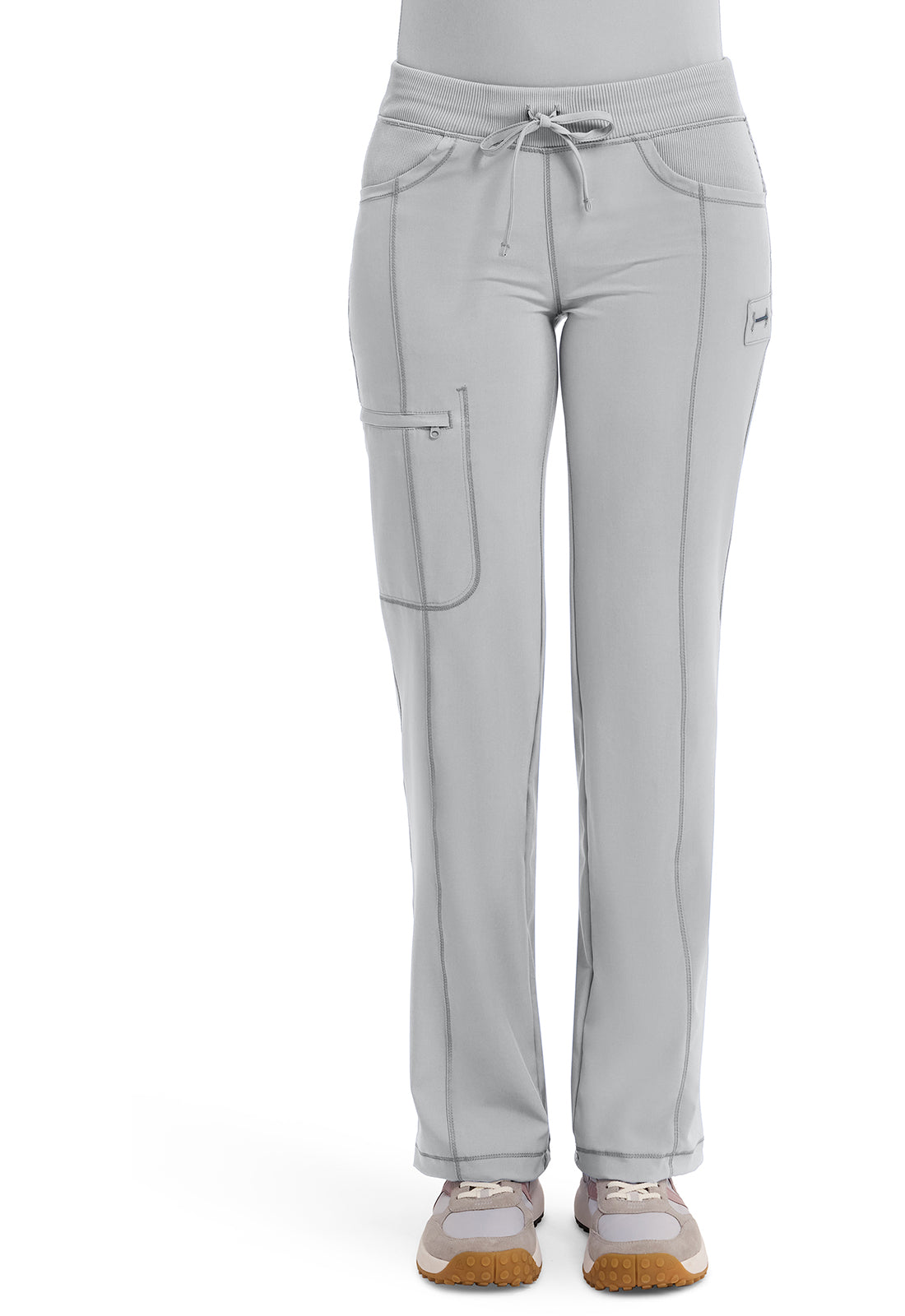 1123A Cherokee Infinity Low-Rise Straight Drawstring Pants Certainty Antimicrobial Stretch (XXS - 5XL)