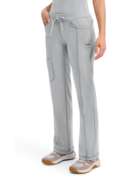 1123A Cherokee Infinity Low-Rise Straight Drawstring Pants Certainty Antimicrobial Stretch (XXS - 5XL)