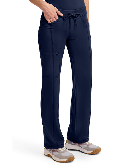 1123A Cherokee Infinity Low-Rise Straight Drawstring Pants Certainty Antimicrobial Stretch (XXS - 5XL)