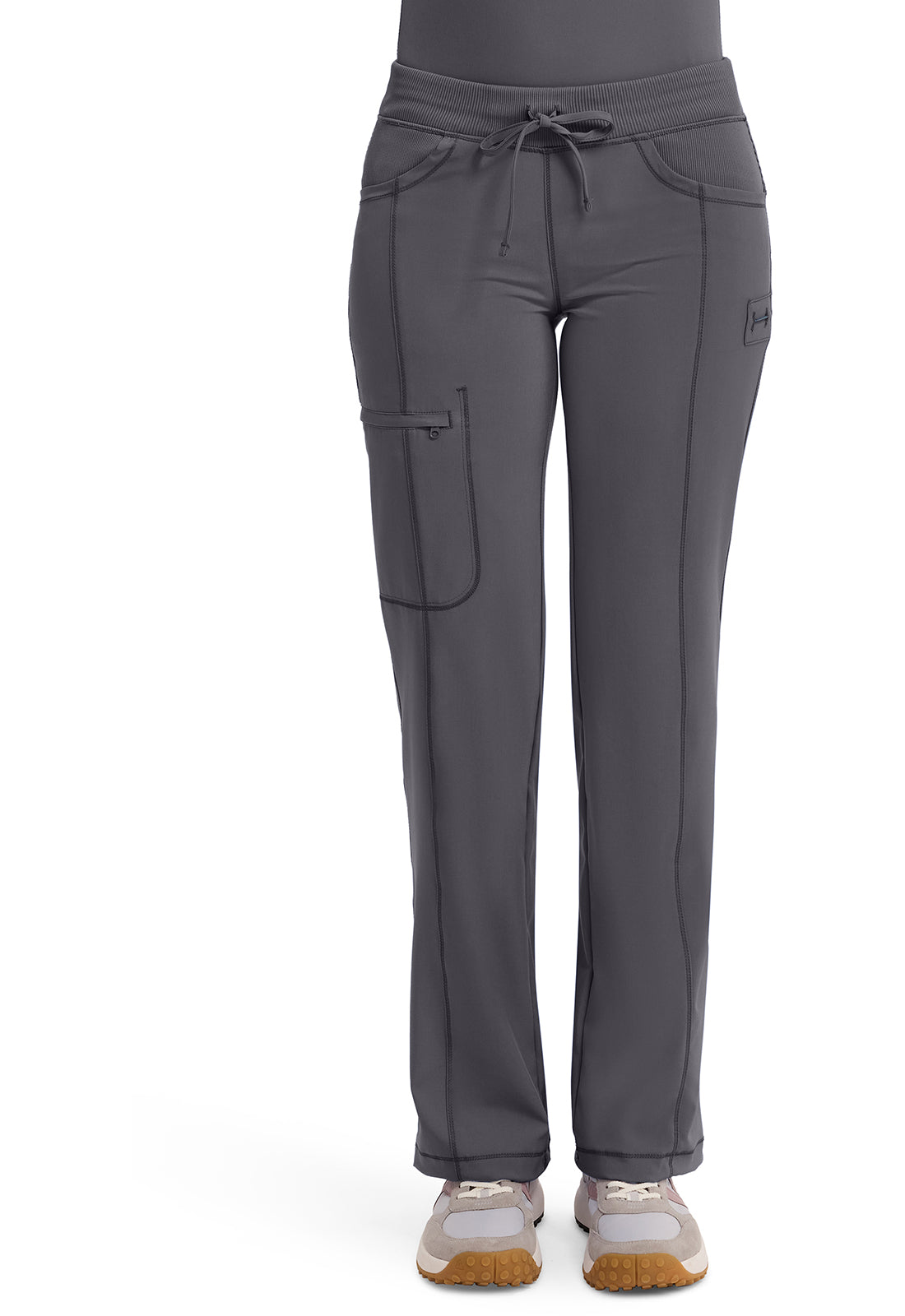1123A Cherokee Infinity Low-Rise Straight Drawstring Pants Certainty Antimicrobial Stretch (XXS - 5XL)
