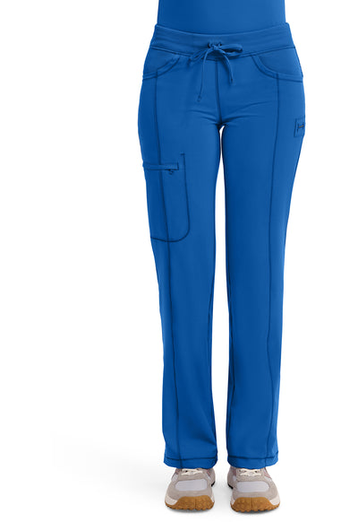 1123A Cherokee Infinity Low-Rise Straight Drawstring Pants Certainty Antimicrobial Stretch (XXS - 5XL)