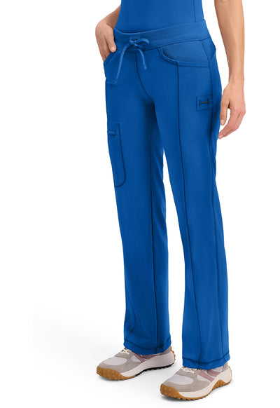 1123A Cherokee Infinity Low-Rise Straight Drawstring Pants Certainty Antimicrobial Stretch (XXS - 5XL)