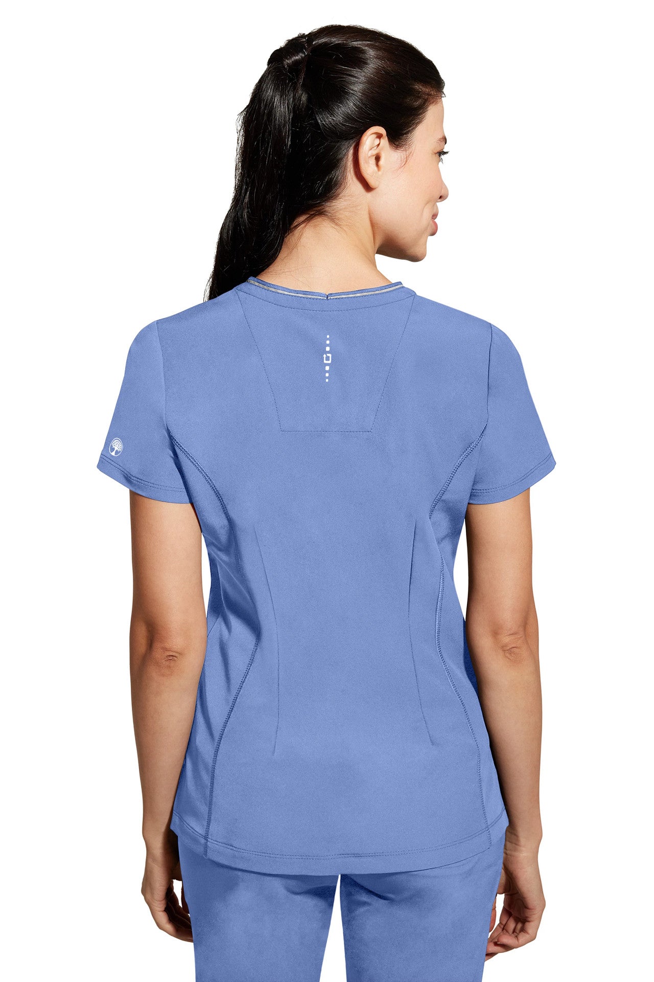 2274 Healing Hands HH360 Sonia Zipper Neckline Scrub Tops (XS - 2XL)