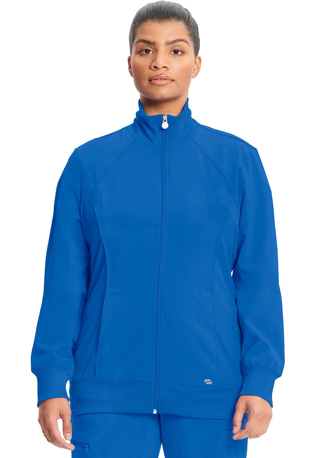 2391A Cherokee Infinity Zip Front Warm-up Jacket Certainty Antimicrobial Stretch (XXS - 5XL)