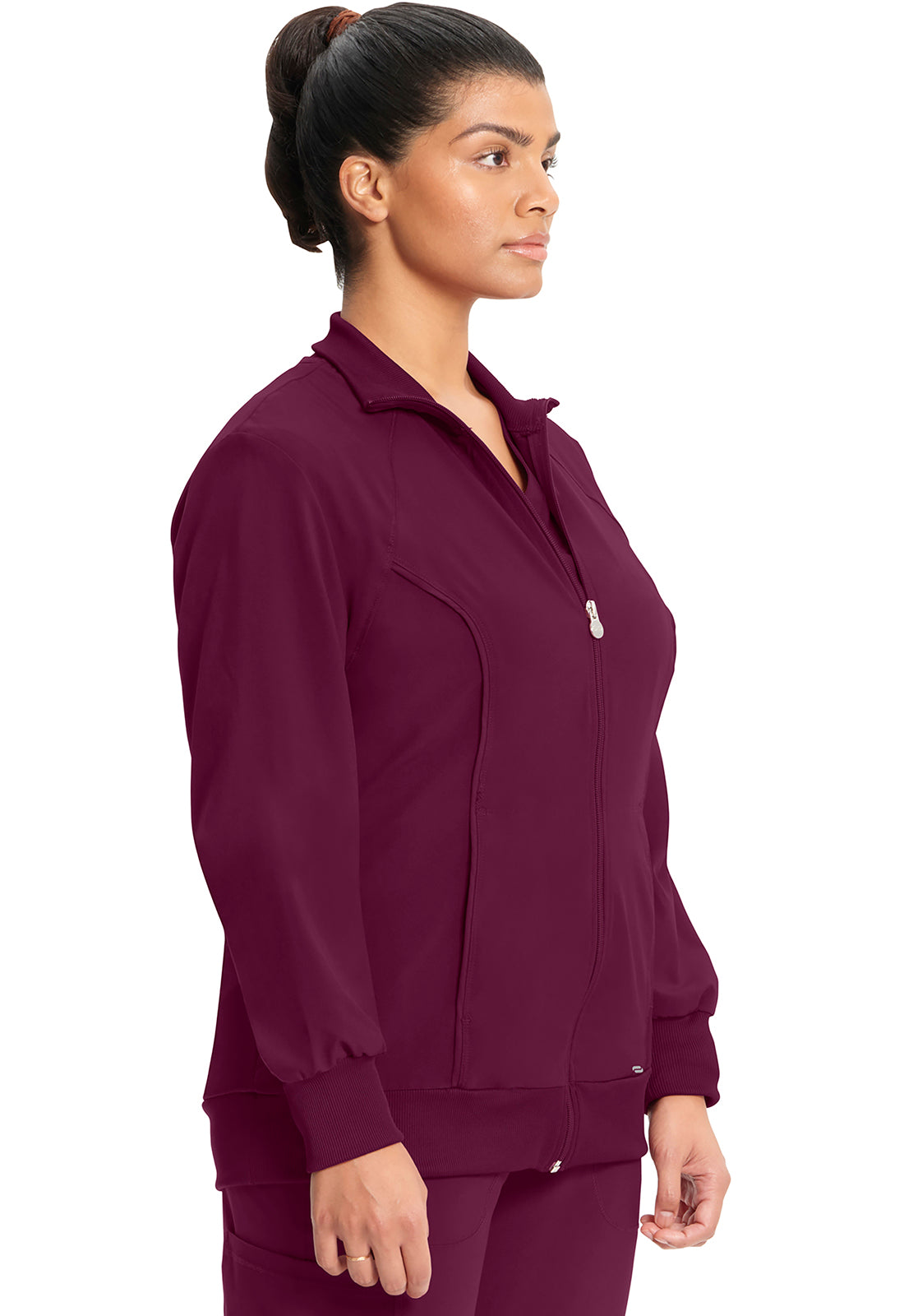 2391A Cherokee Infinity Zip Front Warm-up Jacket Certainty Antimicrobial Stretch (XXS - 5XL)