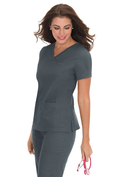 247 Koi Classics Nicole Top - Women's Scrub Top (XS - 3XL)