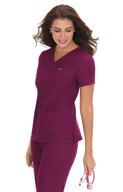 247 Koi Classics Nicole Top - Women's Scrub Top (XS - 3XL)