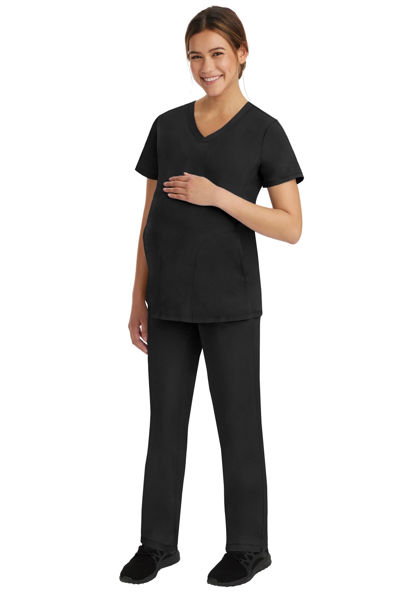 2510 Healing Hands HH Works Mila Maternity Scrub Top (XS - 3XL)