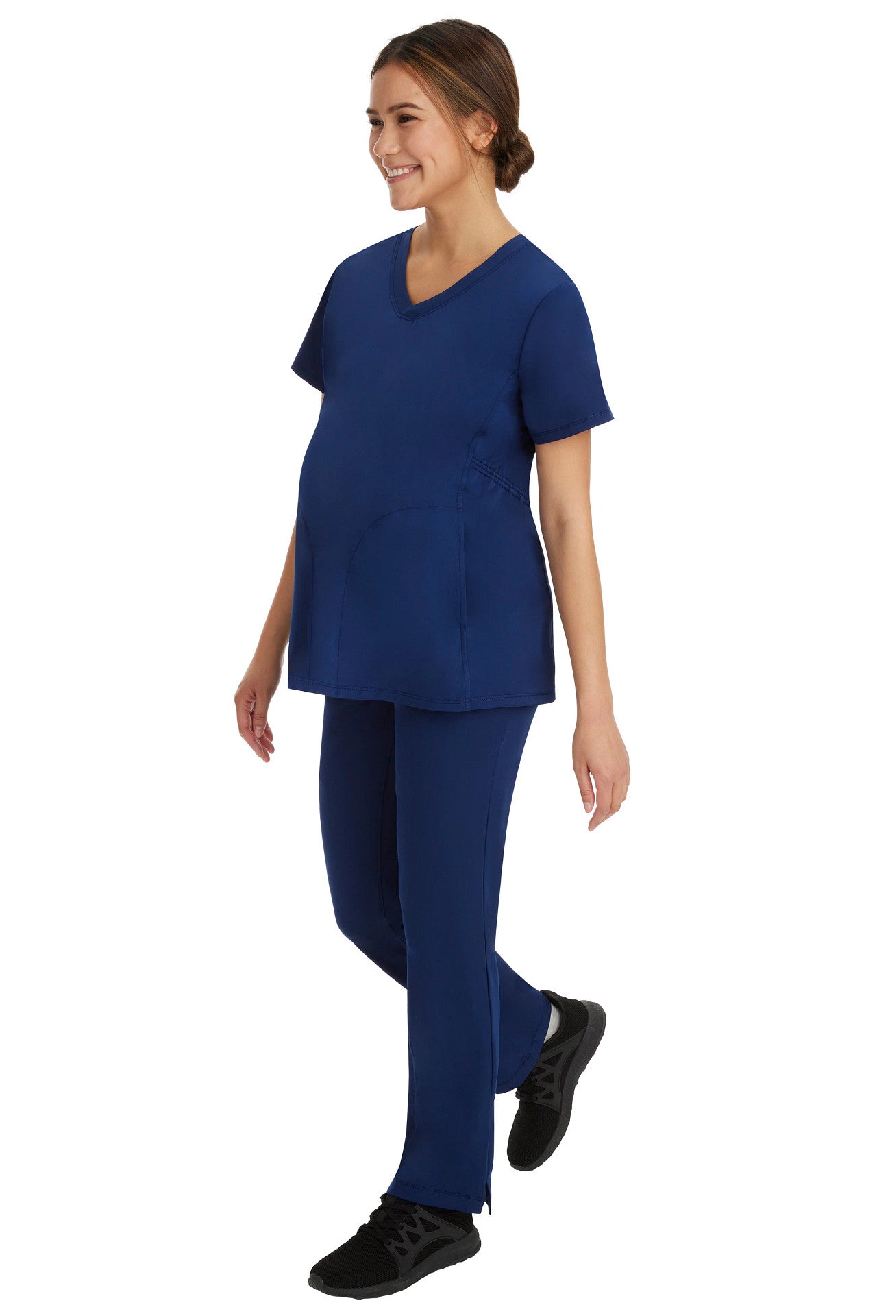 2510 Healing Hands HH Works Mila Maternity Scrub Top (XS - 3XL)