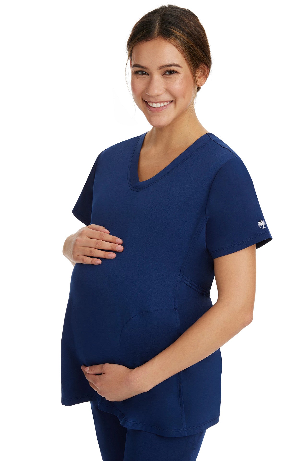 2510 Healing Hands HH Works Mila Maternity Scrub Top (XS - 3XL)