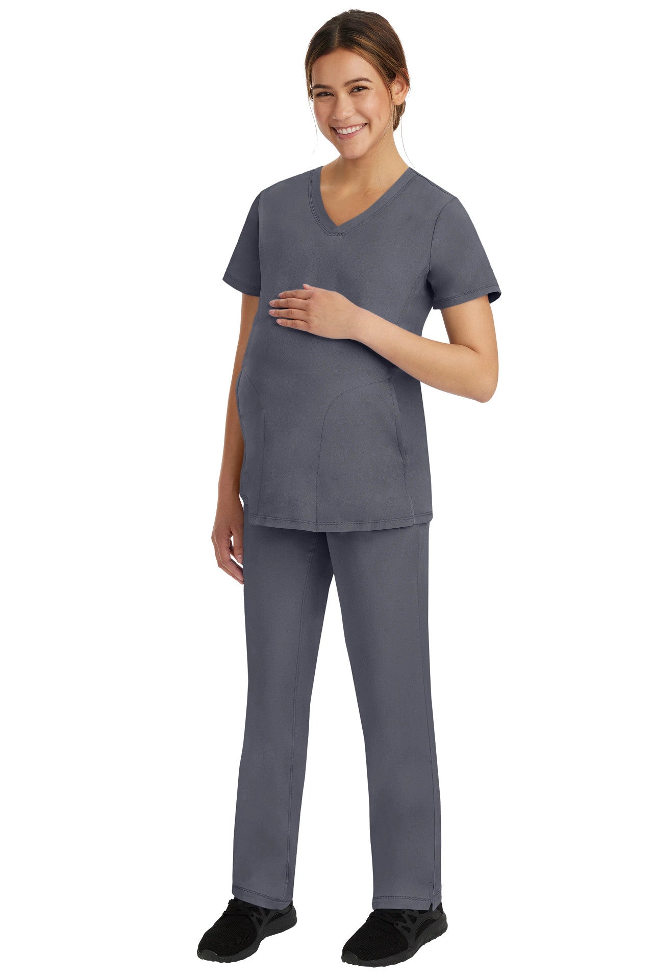 2510 Healing Hands HH Works Mila Maternity Scrub Top (XS - 3XL)