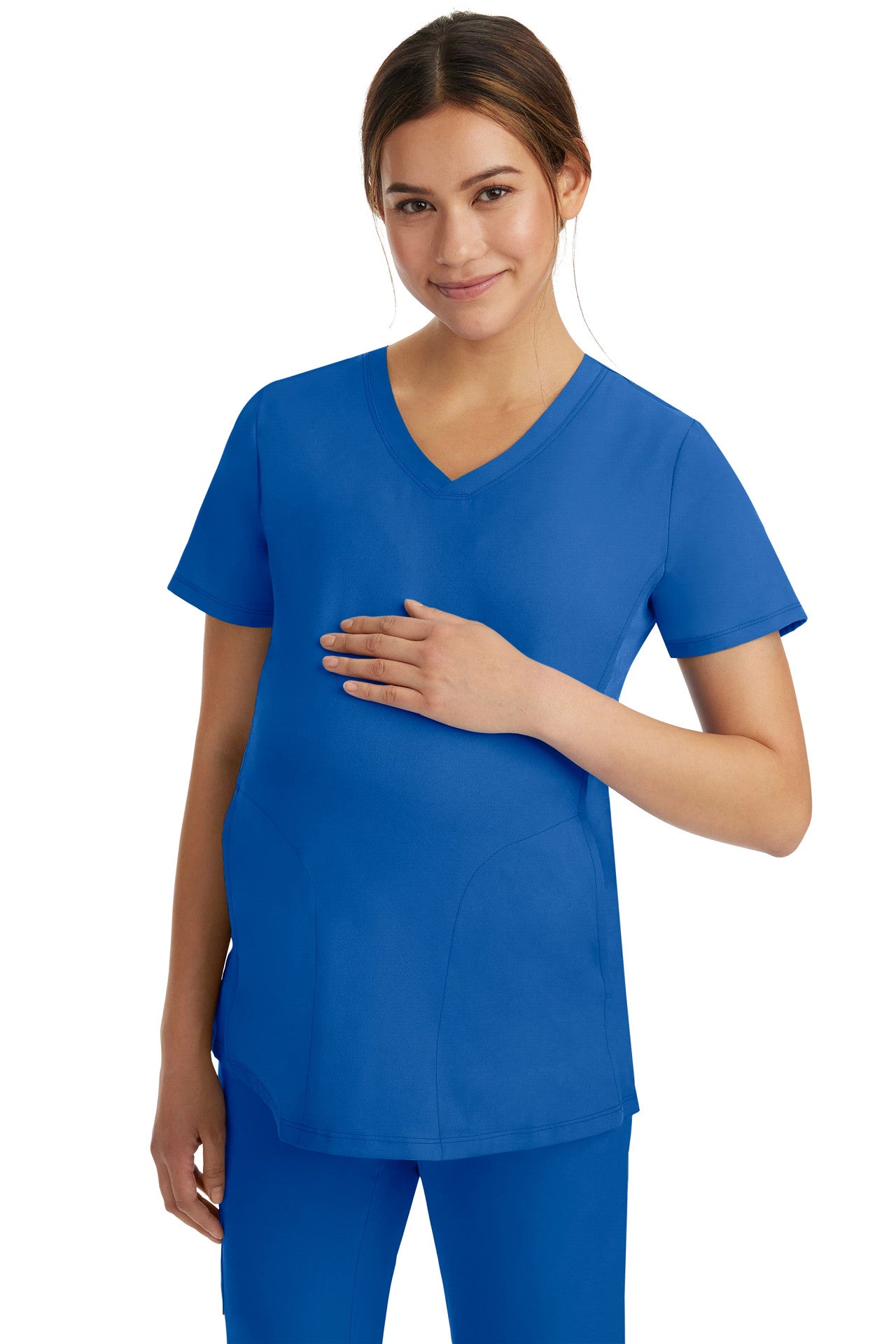 2510 Healing Hands HH Works Mila Maternity Scrub Top (XS - 3XL)