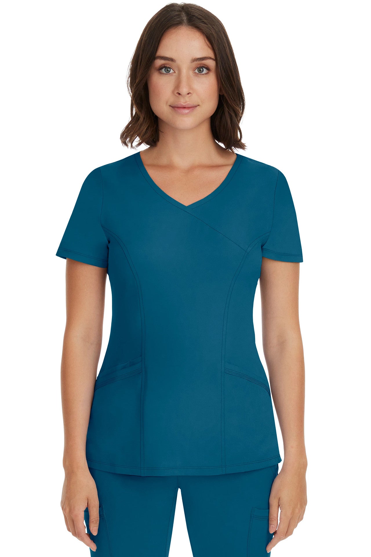 2525 Healing Hands Works Madison Scrub Top (XXS - 5XL)