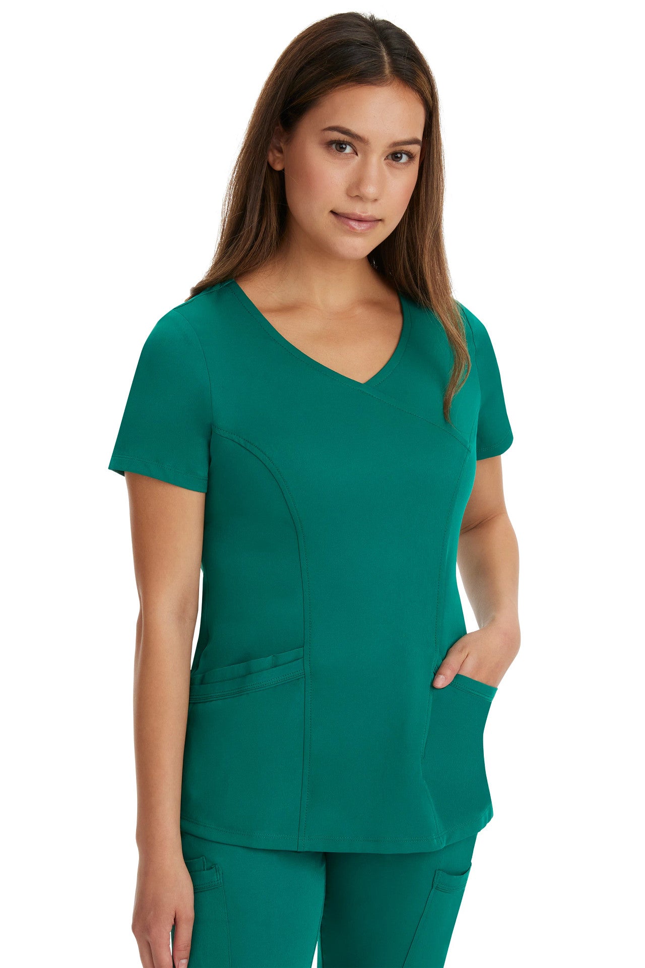 2525 Healing Hands Madison Scrub Top (XXS - 5XL)