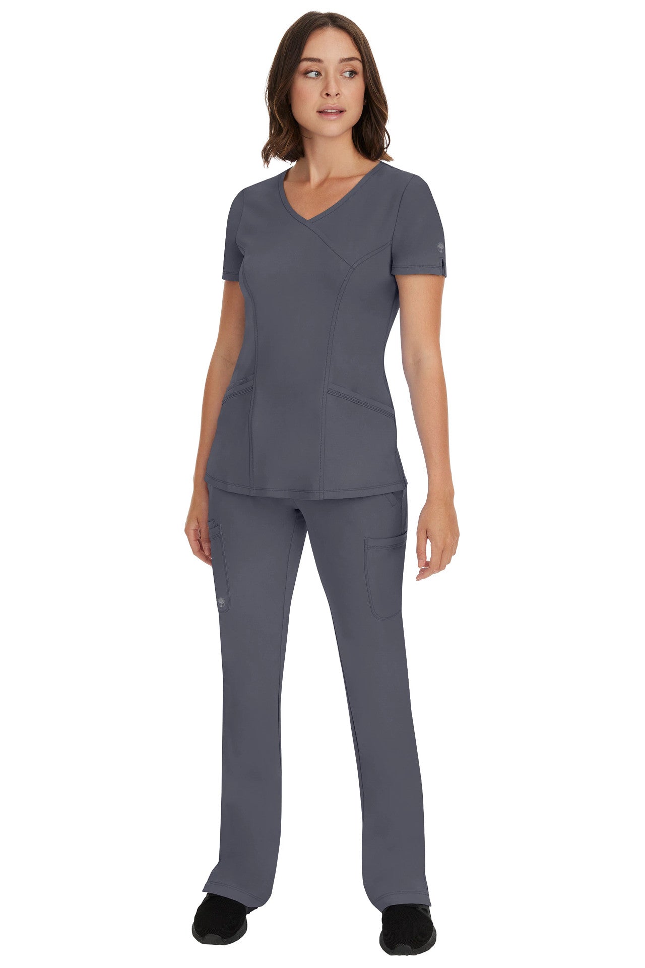 2525 Healing Hands Works Madison Scrub Top (XXS - 5XL)