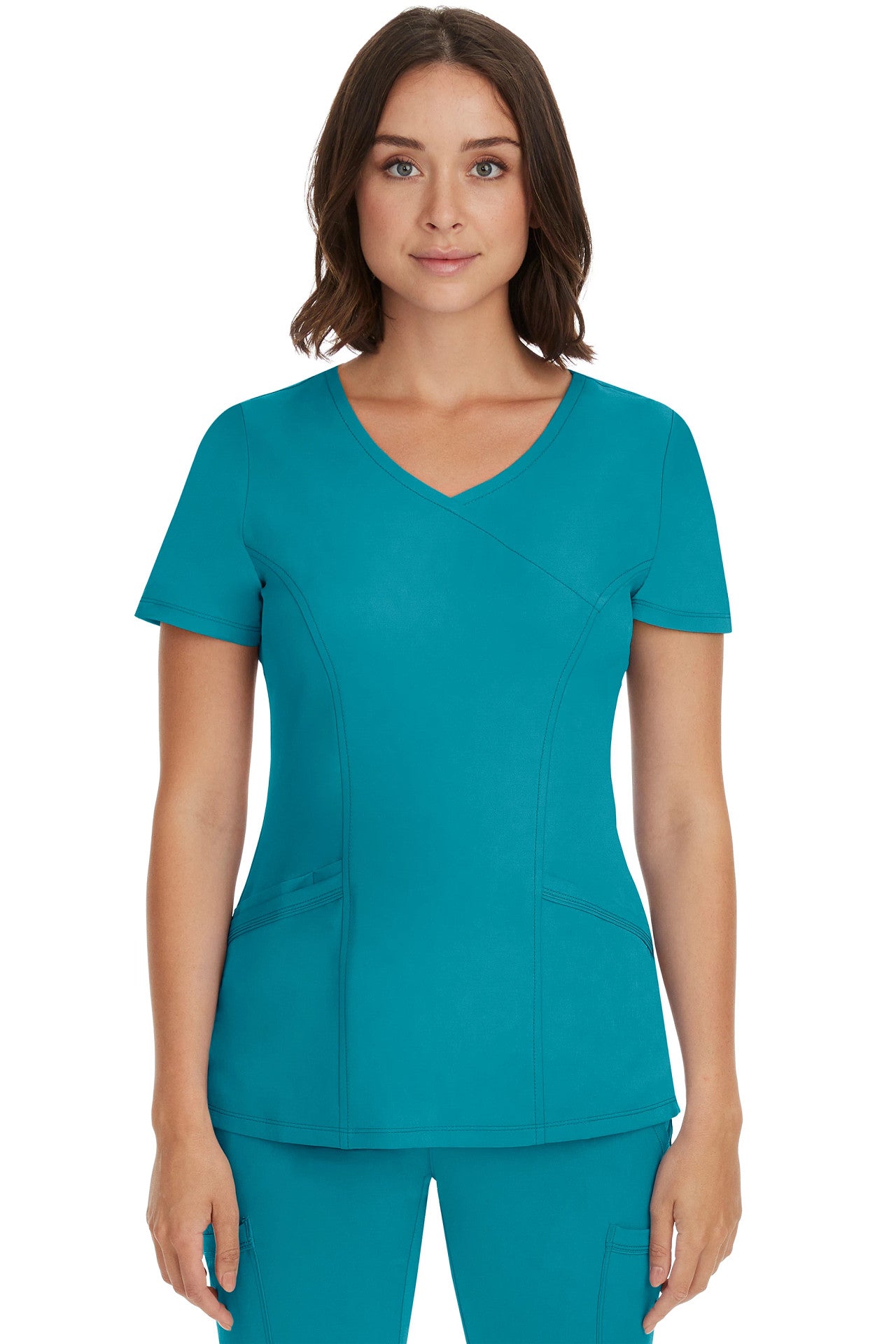 2525 Healing Hands Works Madison Scrub Top (XXS - 5XL)