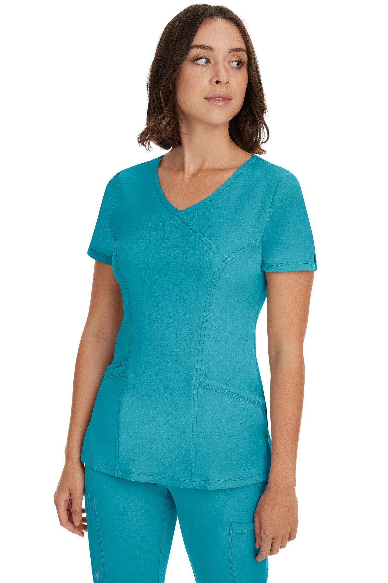 2525 Healing Hands Works Madison Scrub Top (XXS - 5XL)