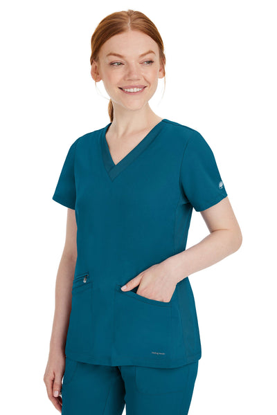 2530 Healing Hands Works Mariah Scrub Top (XXS - 5XL)