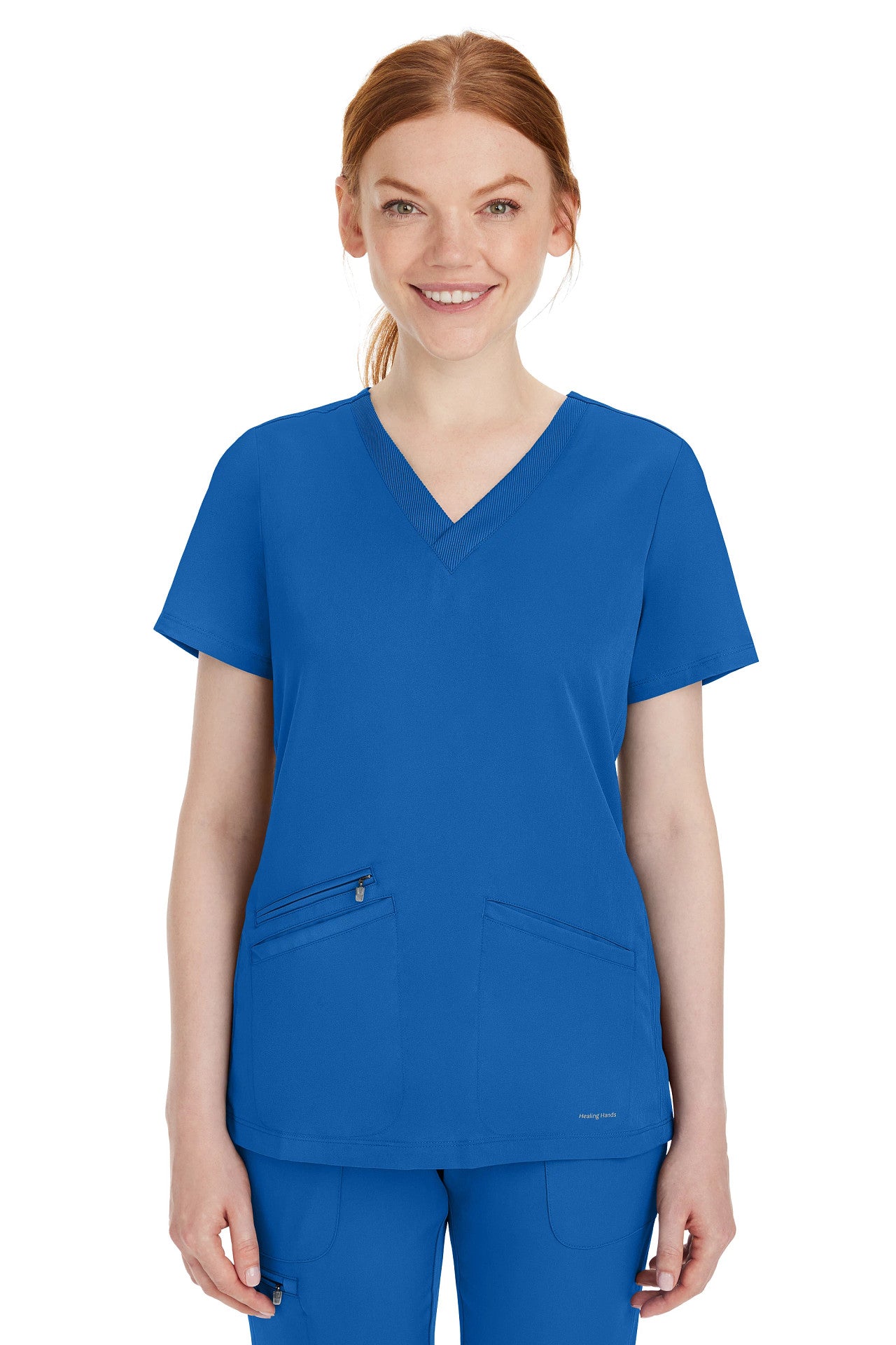 2530 Healing Hands Works Mariah Scrub Top (XXS - 5XL)