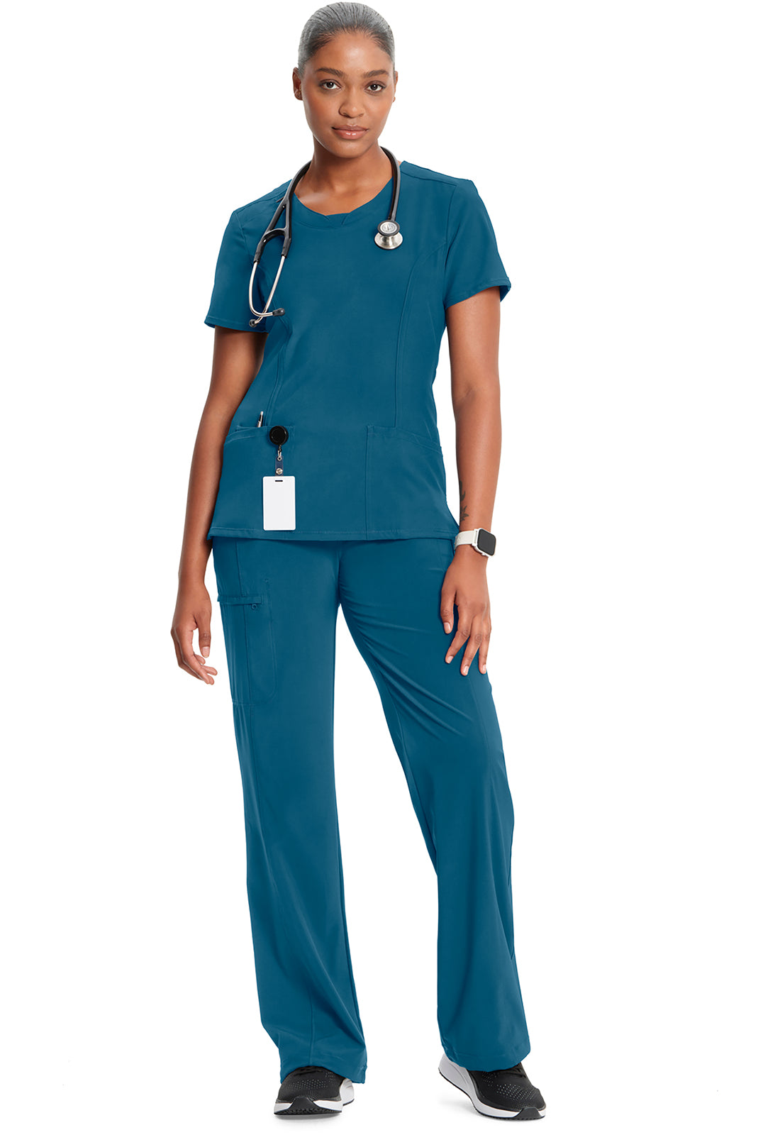 2624A Cherokee Infinity Round Neck Top Antimicrobial Stretch (XXS - 5XL)