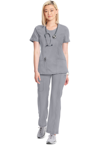 2624A Cherokee Infinity Round Neck Top Antimicrobial Stretch (XXS - 5XL)