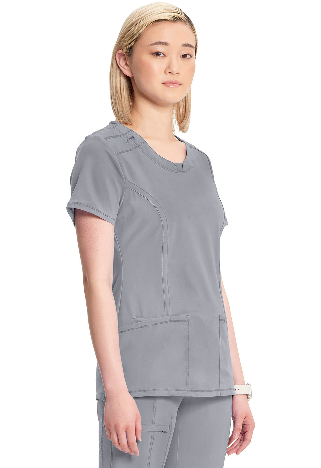 2624A Cherokee Infinity Round Neck Top Antimicrobial Stretch (XXS - 5XL)