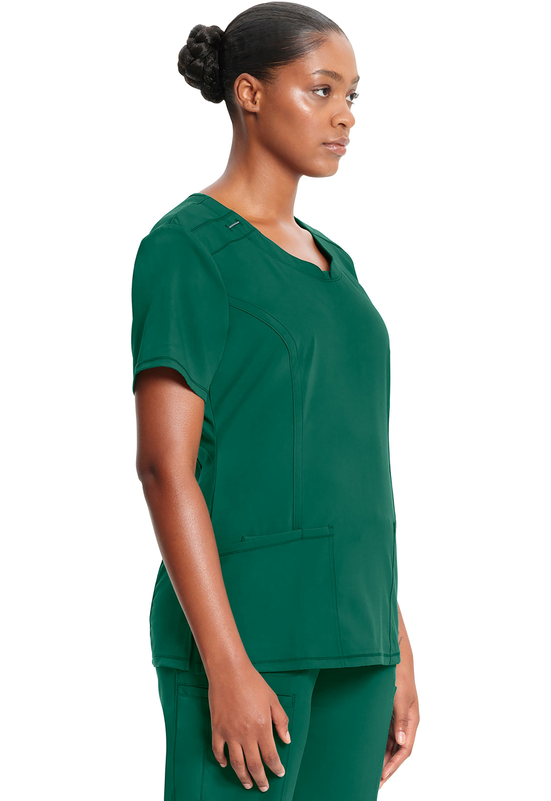 2624A Cherokee Infinity Round Neck Top Antimicrobial Stretch (XXS - 5XL)