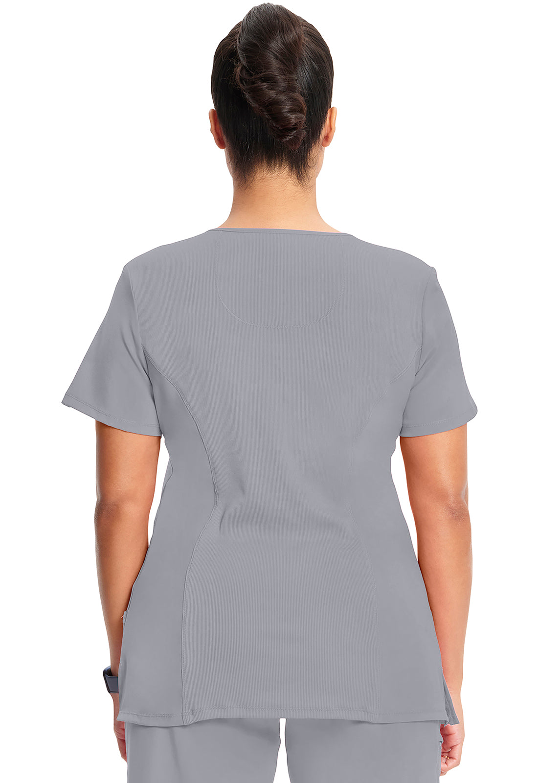 2625A Cherokee Infinity Mock Wrap Top Certainty Antimicrobial Stretch (XXS - 5XL)